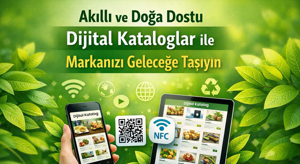 Akıllı ve Doğa Dostu Dijital Kataloglar ile Markanızı Geleceğe Taşıyın